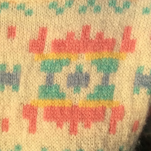 VTG Wool Scottish 1990’s Sweater S - Picture 2 of 8